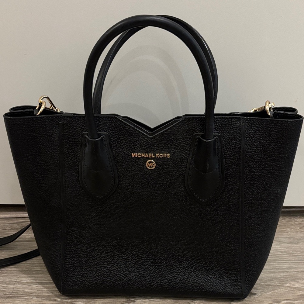 Michael Kors Black Satchel Bag